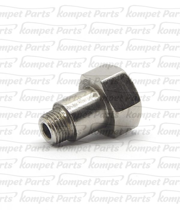 Conexão 1/8 NPT X 3/8 para Engate Rápido Niquelado