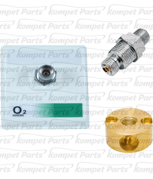 Kit – Posto Parede Externo Oxigênio – Gases Medicinais