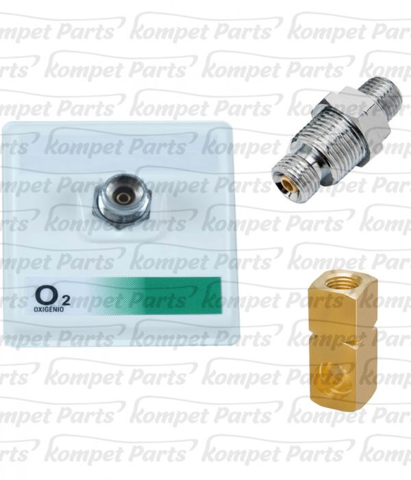 Kit – Posto Parede Interno Oxigênio – Gases Medicinais