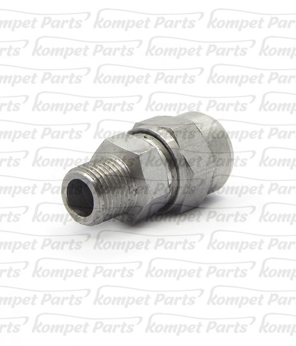 Niple Rosca 1/8 NPT p/ mangueira de 8 mm